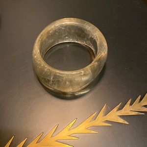 Super chonk clear acrylic bracelet